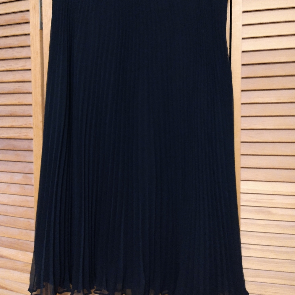 Polo Ralph Lauren georgette pleated skirt